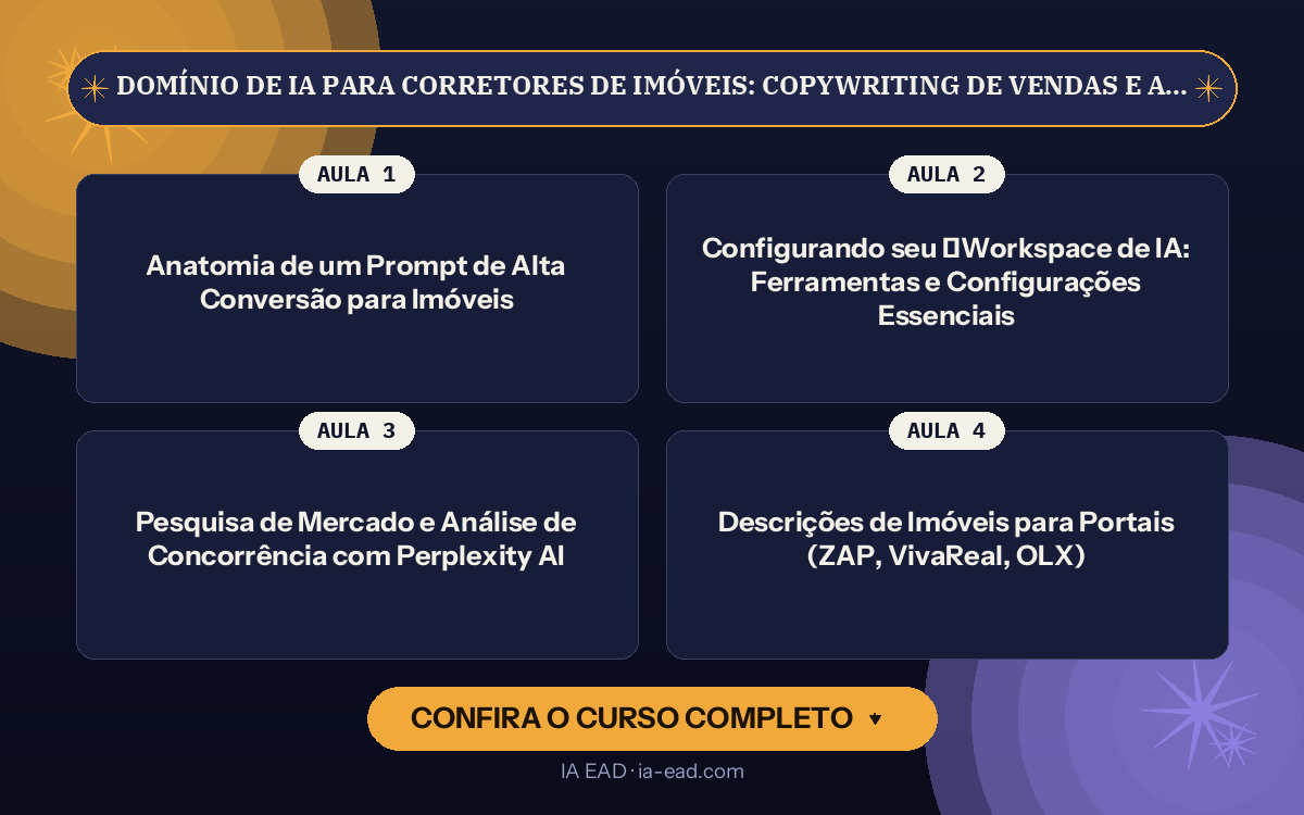 Capa do curso Domínio de IA para Corretores de Imóveis: Copywriting de Vendas e Atendimento Automatizado